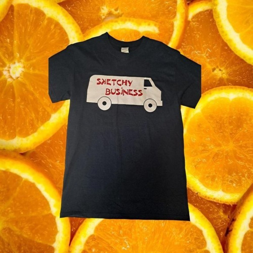 Sketchy‎ Business Shirt Size S